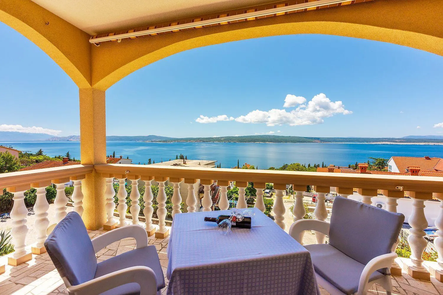 Meerblick Apartment 300 Meter Zum Strand Dramalj Croatia